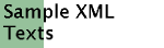 Sample XML Texts Collection